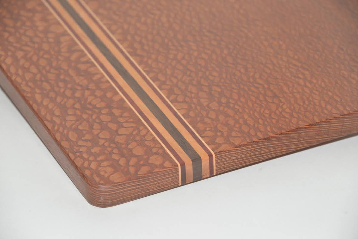 Lacewood Striped Cutting Board
