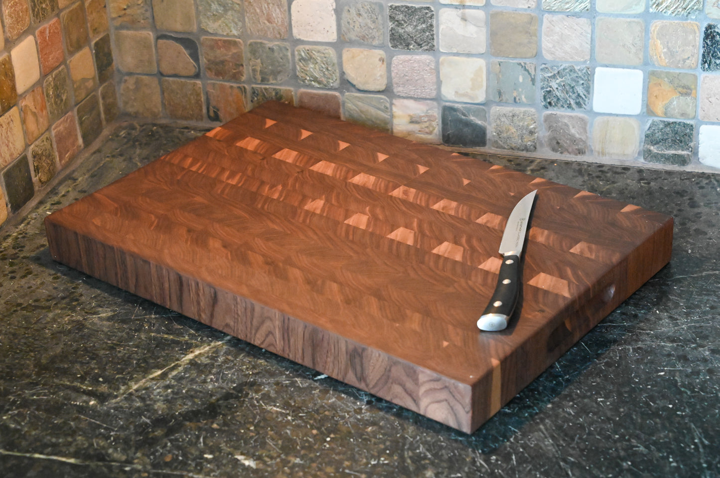 Walnut End Grain Cutting Board
