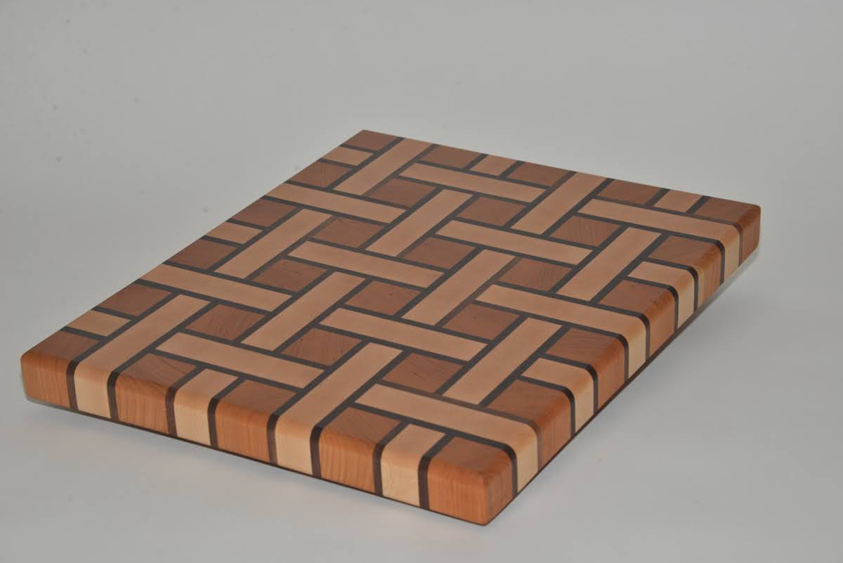 Basket Weave End Grain Cutting Board