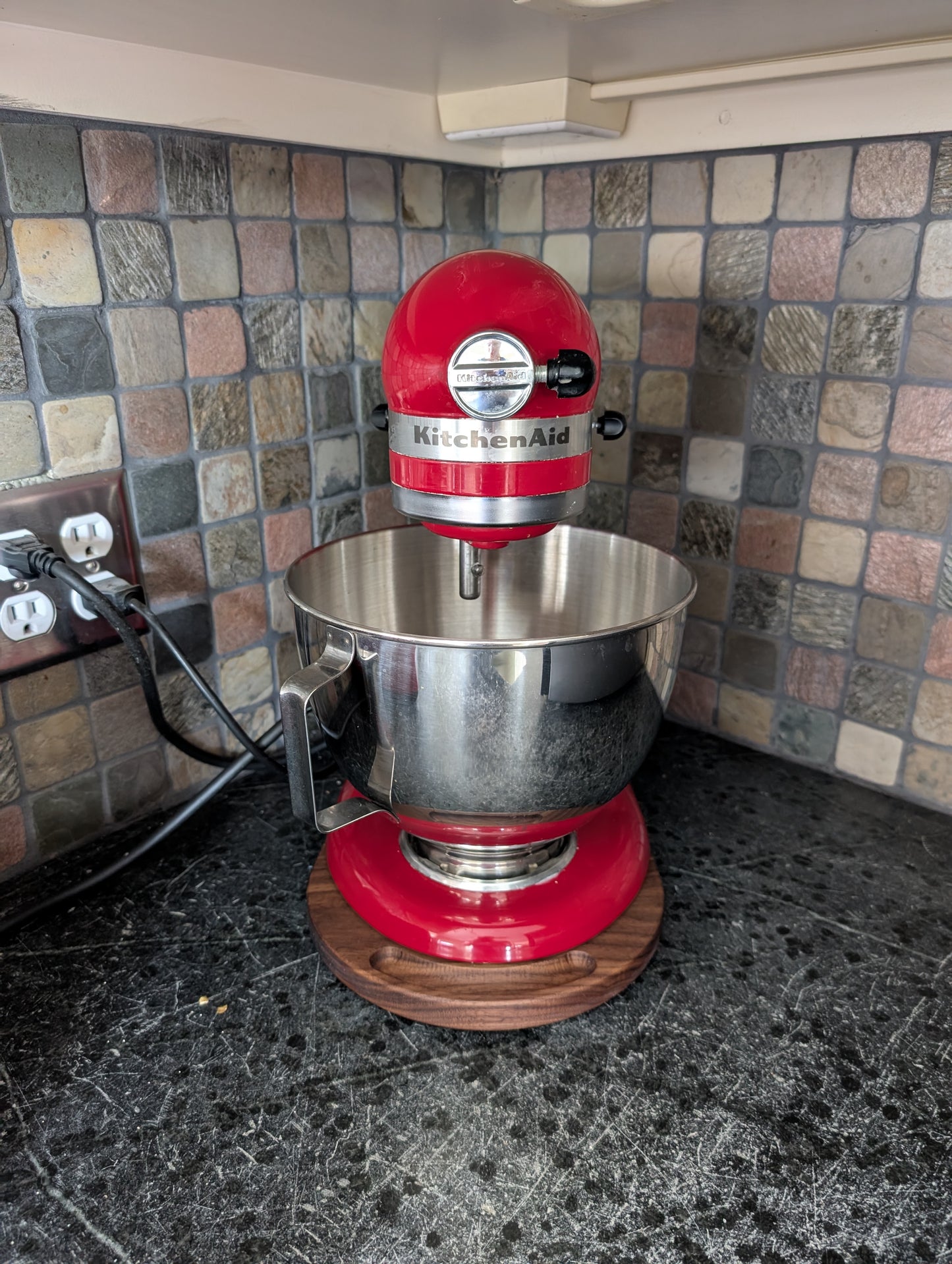 KitchenAid Wooden appliance slider tray