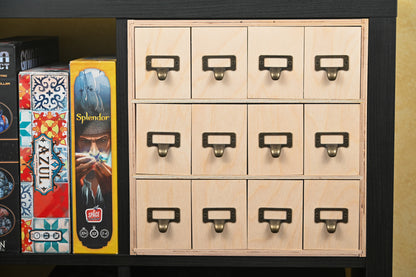 12 drawer Card Collection Storage: Kallax insert