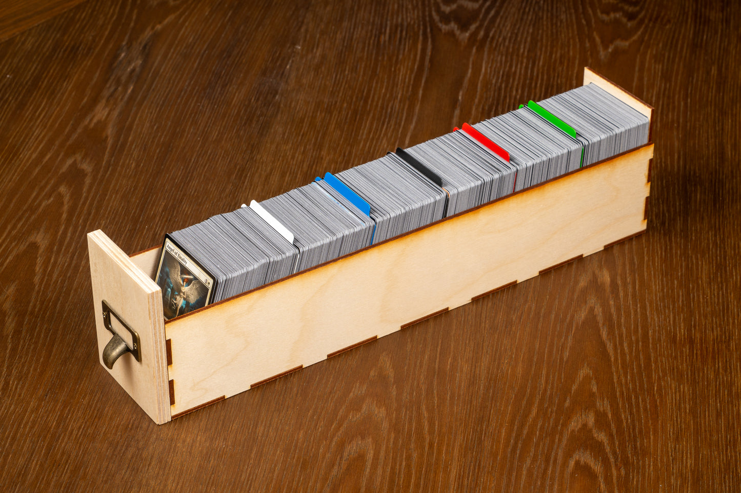 single full card storage drawer 