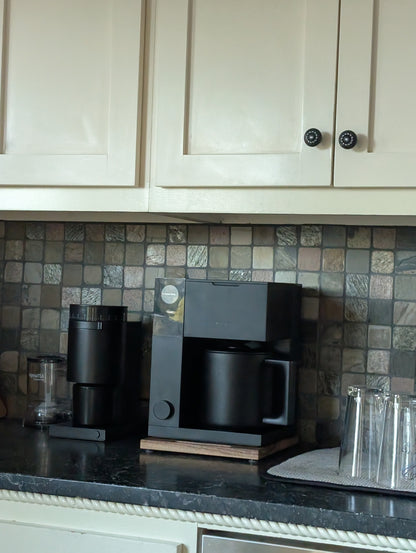 Wooden appliance slider tray, Fellow Aiden Coffee Machine Slider