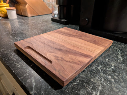 Wooden appliance slider tray, Fellow Aiden Coffee Machine Slider