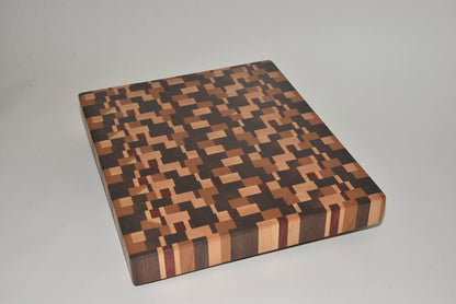 Chaos End Grain Cutting Board
