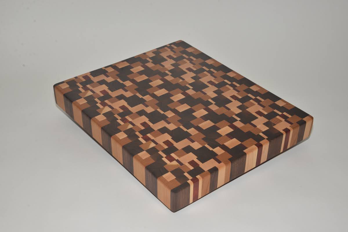 Chaos End Grain Cutting Board