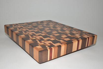 Chaos End Grain Cutting Board
