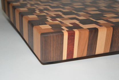 Chaos End Grain Cutting Board