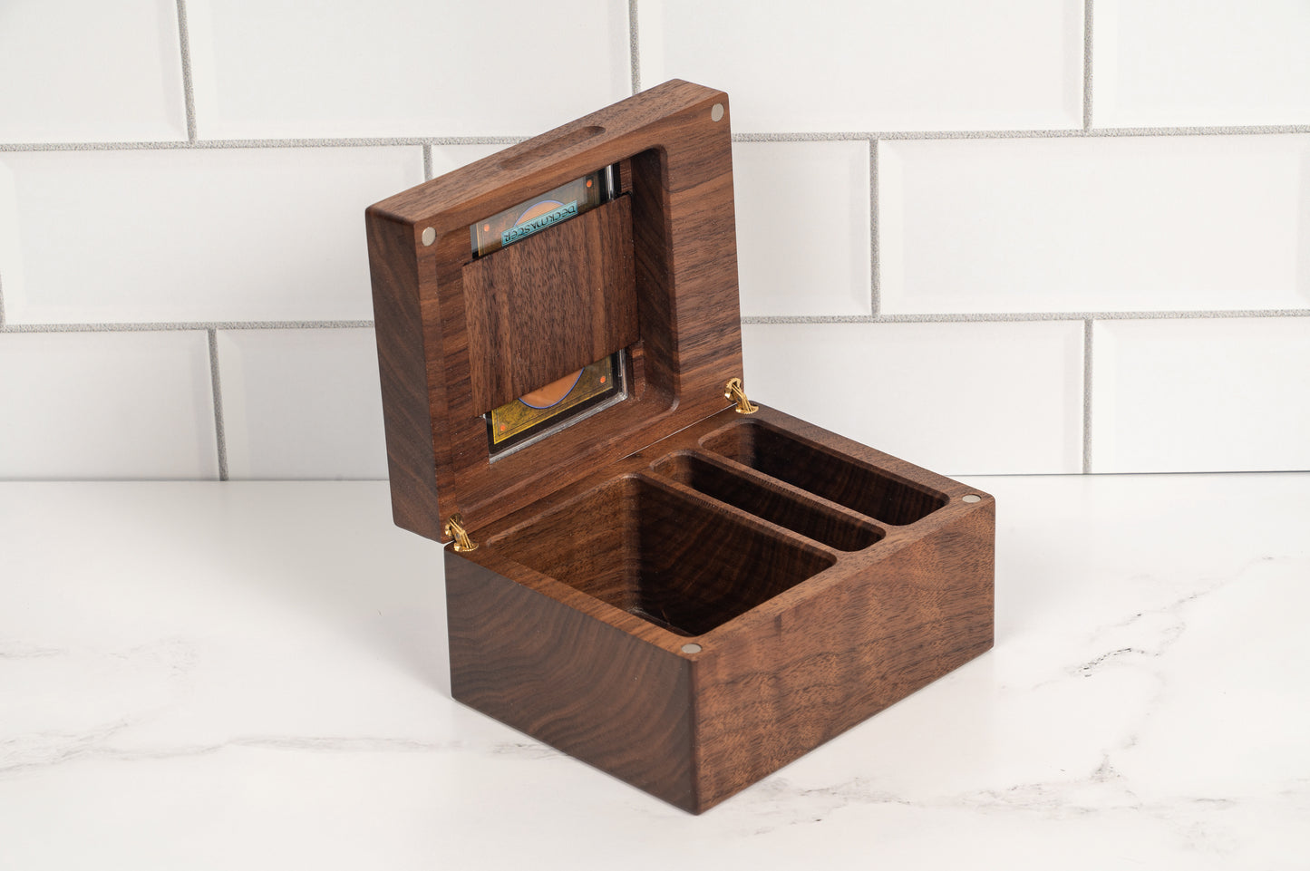 Hardwood Commander Deck Box
