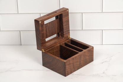 Hardwood Commander Deck Box
