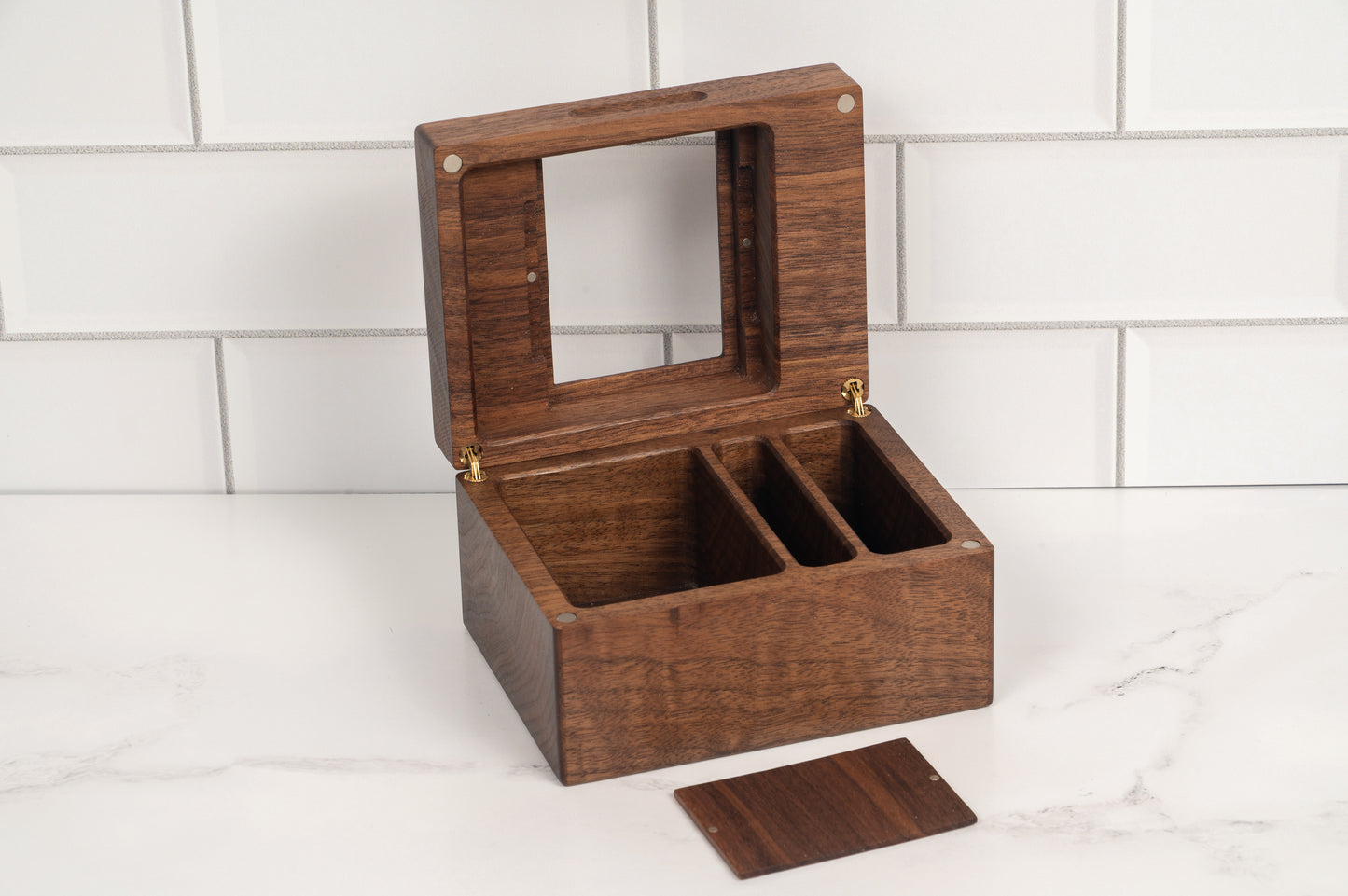 Hardwood Commander Deck Box