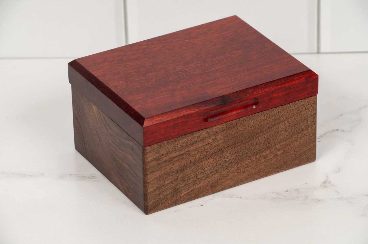 Hardwood deck box