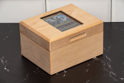 Hardwood Commander Deck Box