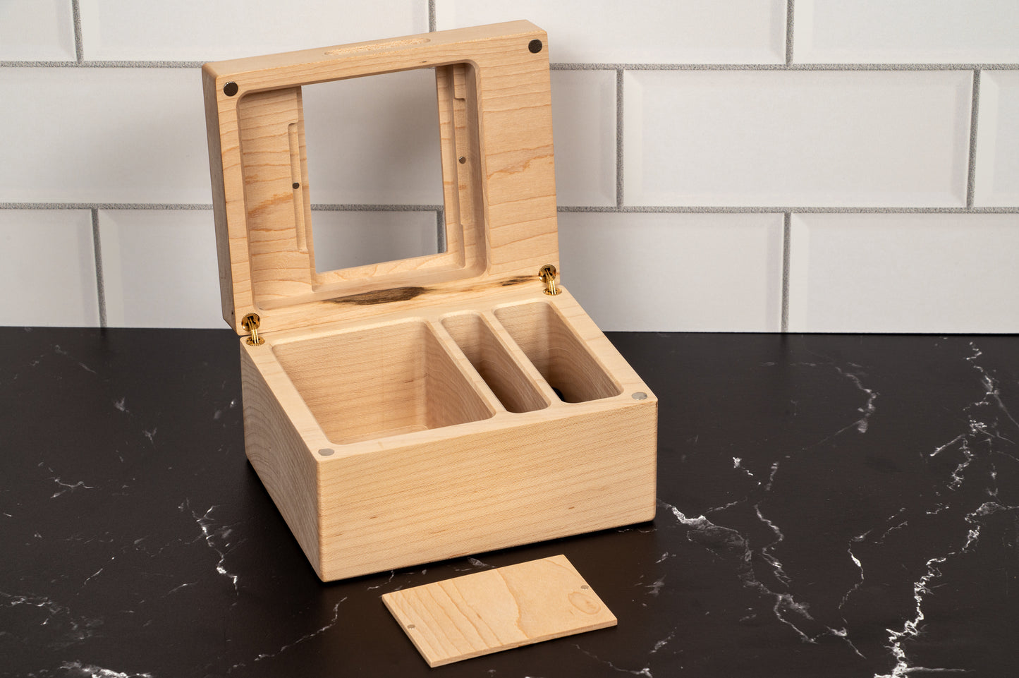 Hardwood Commander Deck Box
