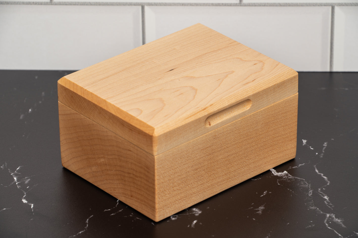 Hardwood deck box