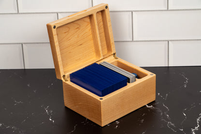 Hardwood deck box