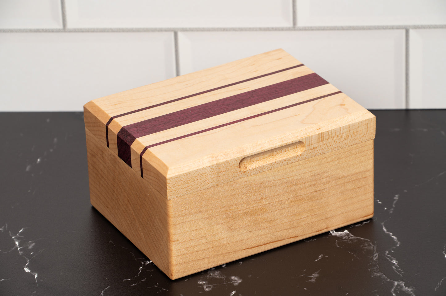 Hardwood deck box