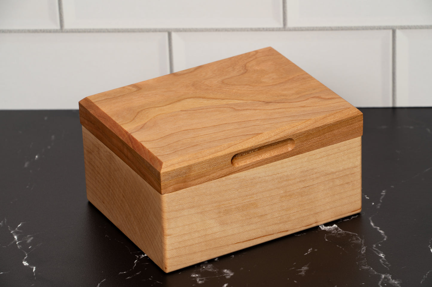 Hardwood deck box