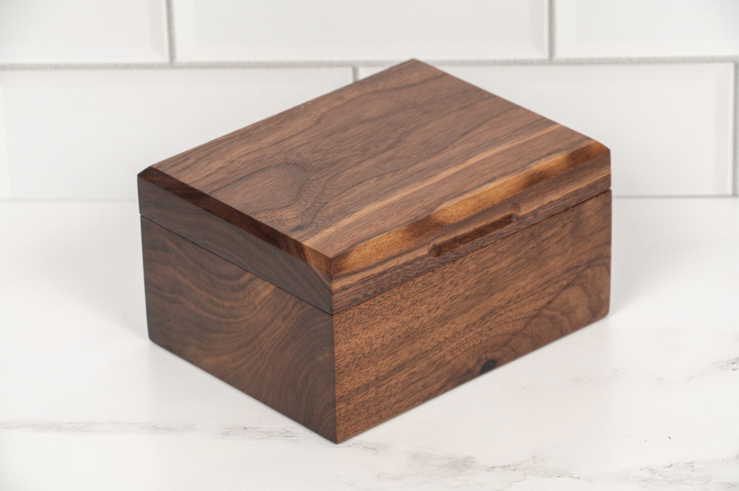Hardwood deck box