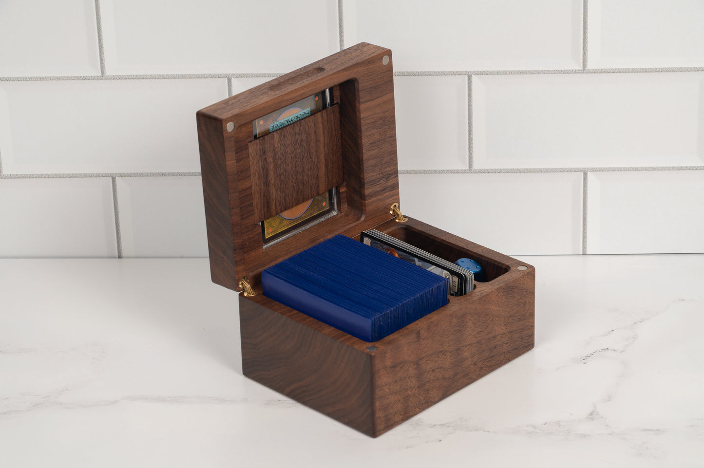 Hardwood Commander Deck Box