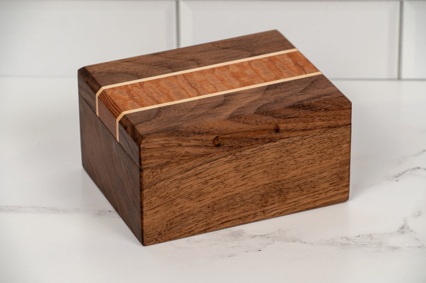 Hardwood deck box
