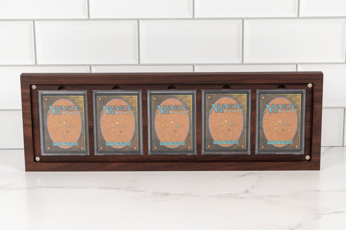 Hardwood Trading Card Display Frame
