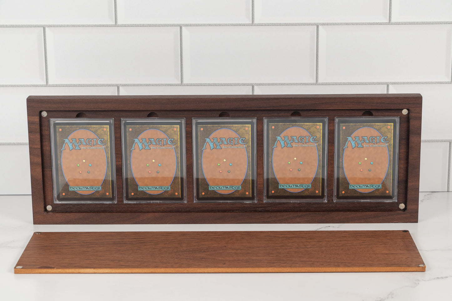 Hardwood Trading Card Display Frame