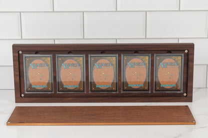 Hardwood Trading Card Display Frame
