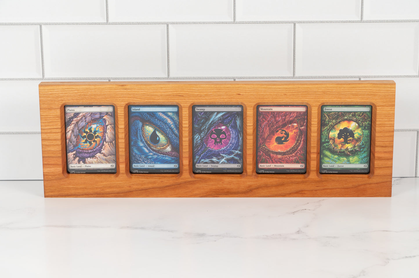 Hardwood Trading Card Display Frame