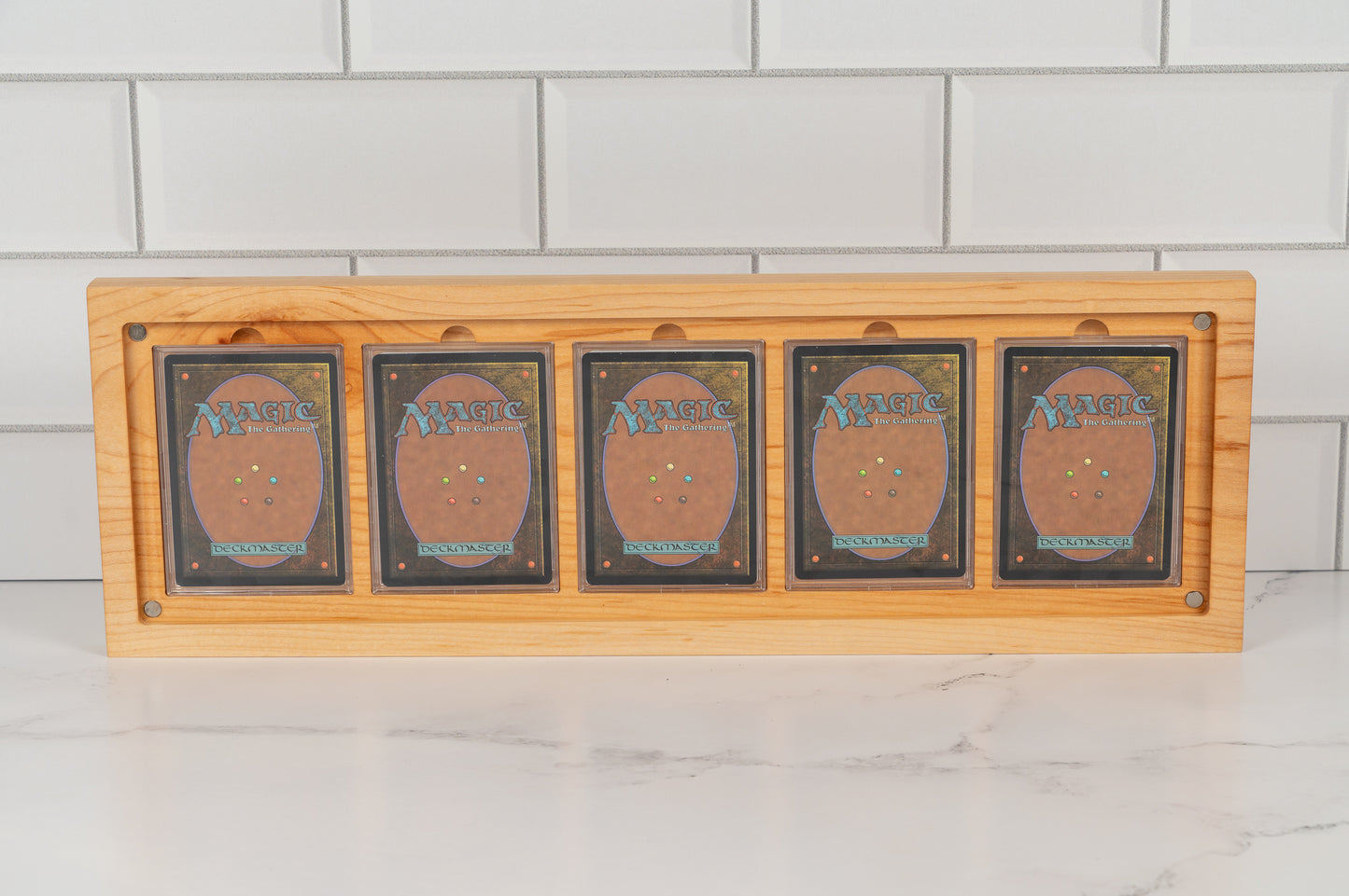 Hardwood Trading Card Display Frame