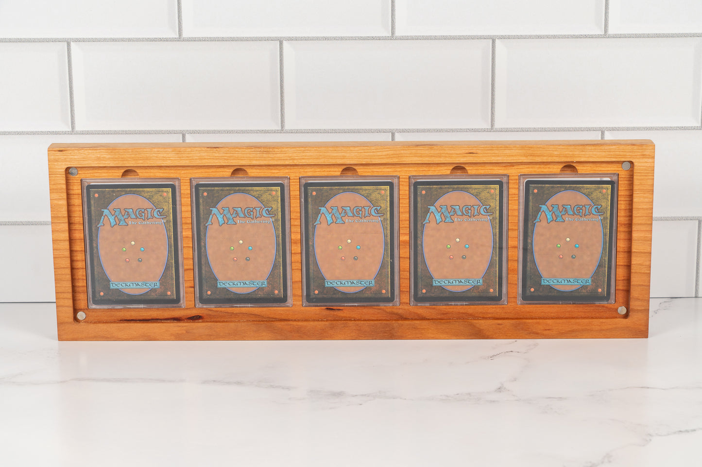 Hardwood Trading Card Display Frame