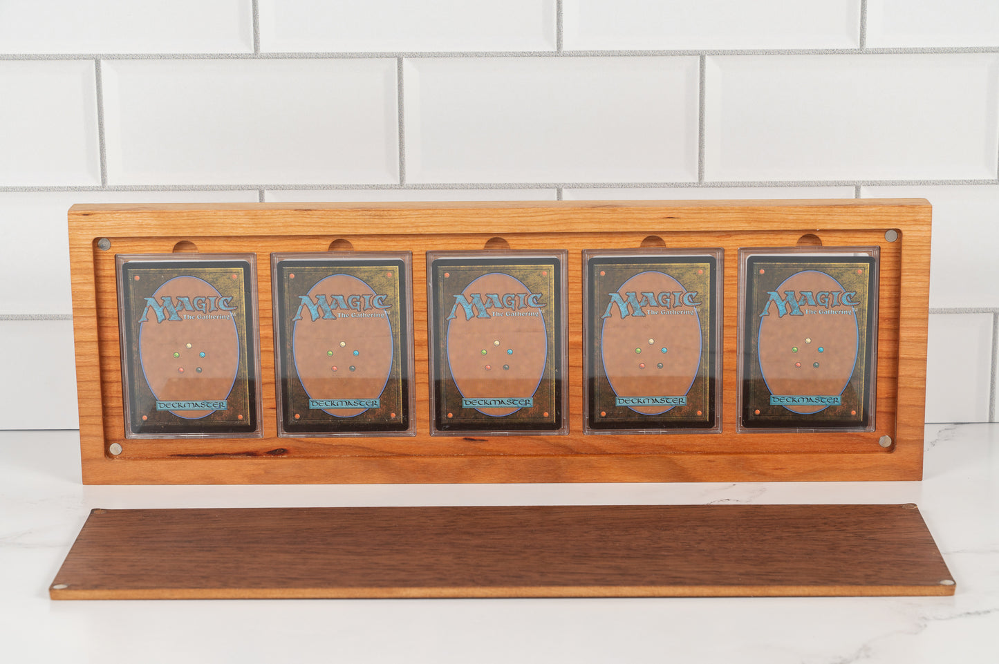 Hardwood Trading Card Display Frame