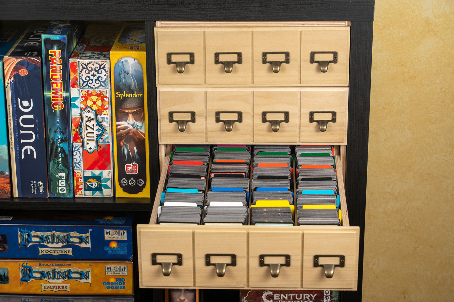 3 Drawer Card Collection Storage: Kallax insert