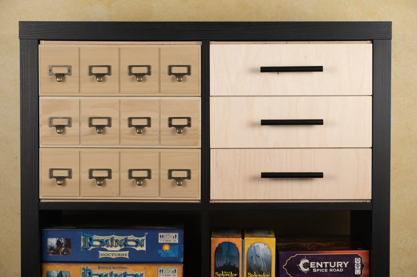 3 Drawer Card Collection Storage: Kallax insert