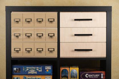 3 Drawer Card Collection Storage: Kallax insert
