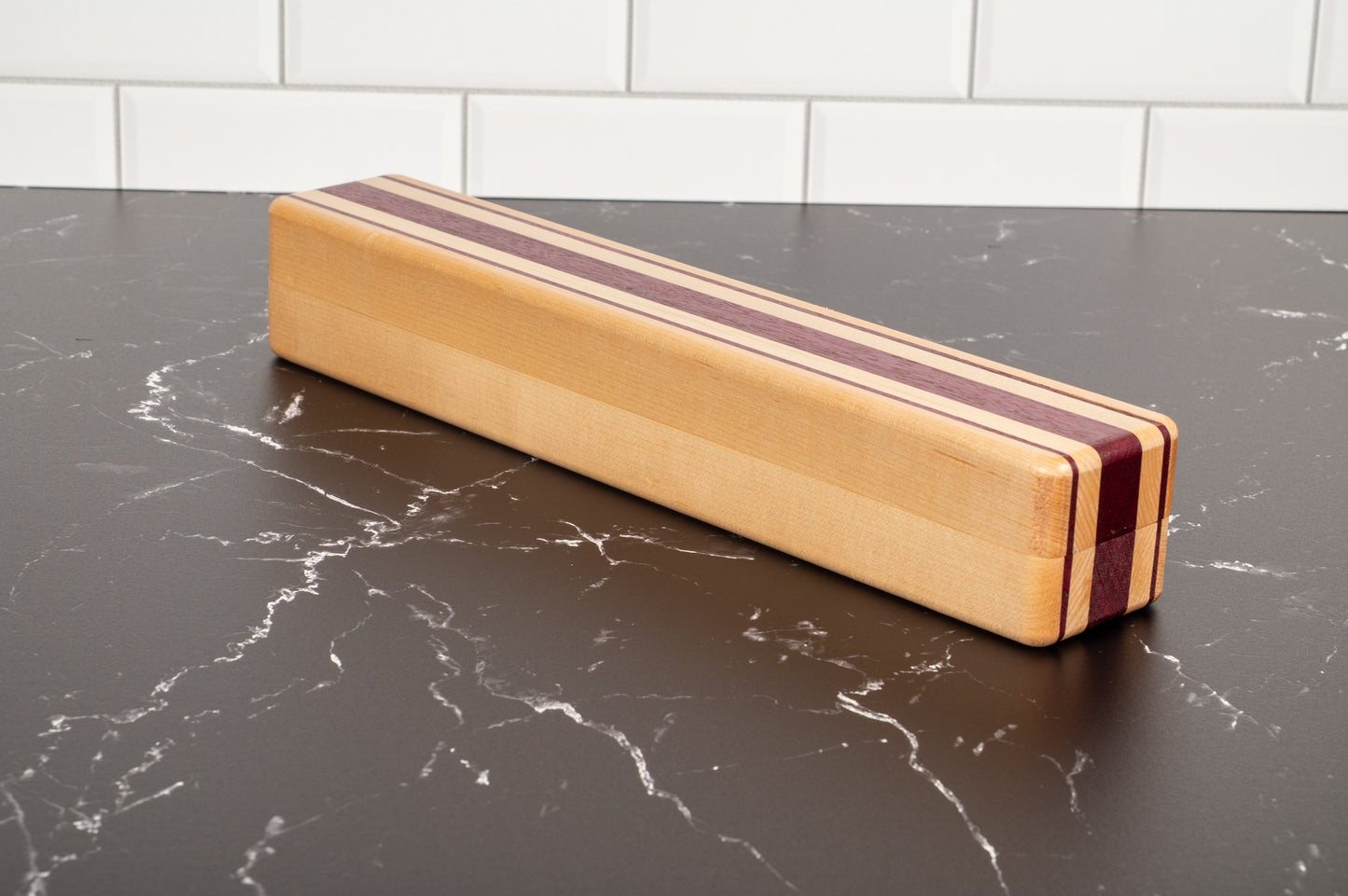 Hardwood Playmat Storage Box – Handmade TCG Accessories Case