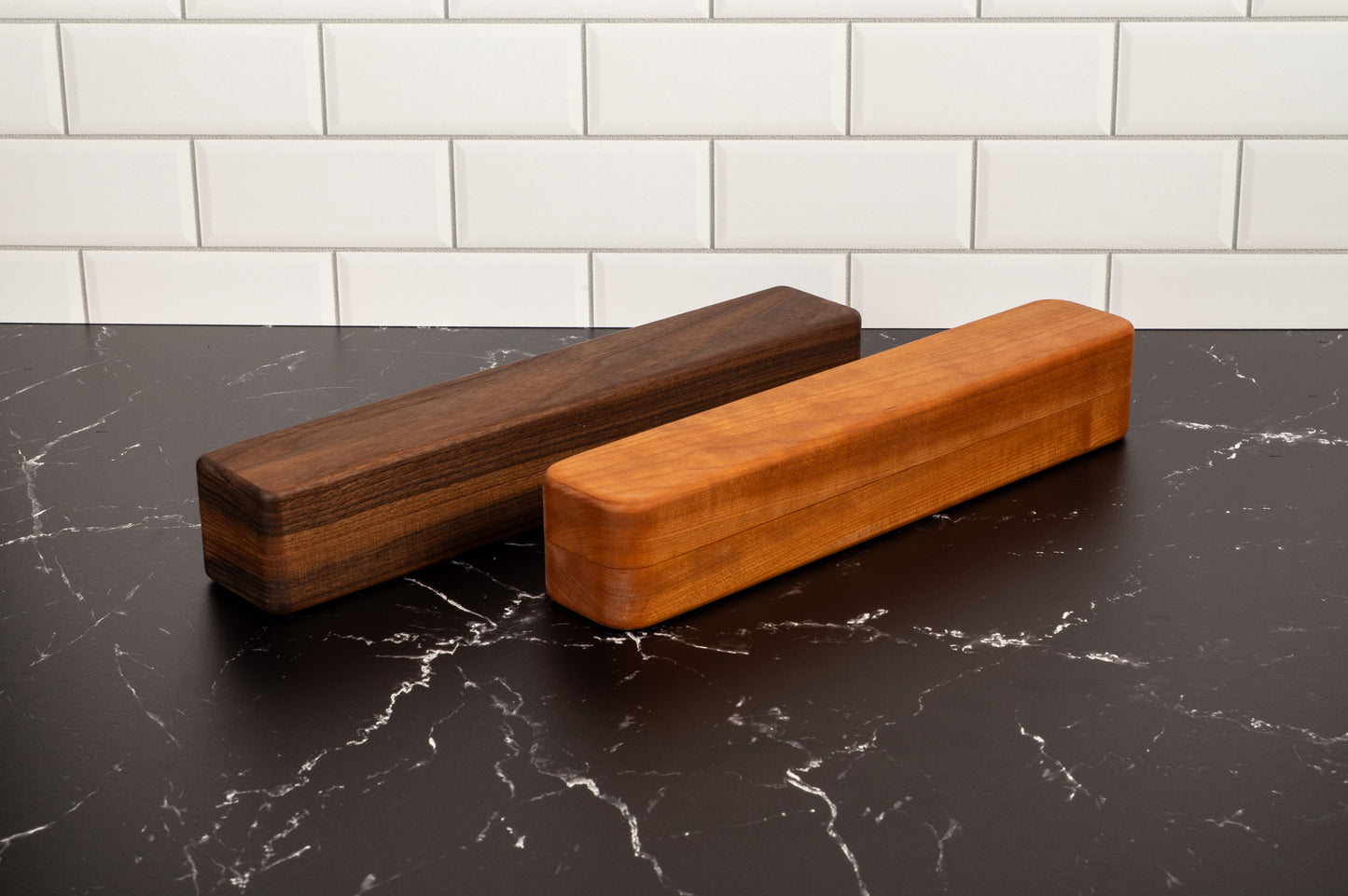 Hardwood Playmat Storage Box – Handmade TCG Accessories Case