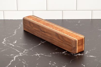 Hardwood Playmat Storage Box – Handmade TCG Accessories Case