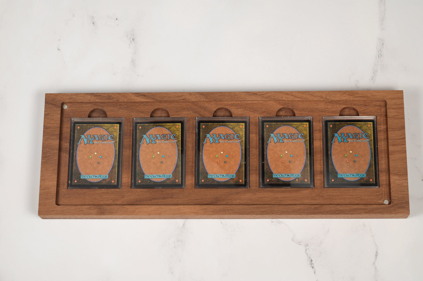 Walnut Hardwood Card Display Frame – TCG Card Art