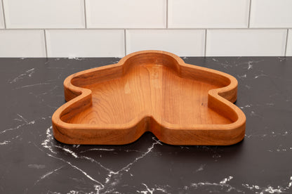 Large Wooden Meeple Tray - Dice Tray or Snack Dish