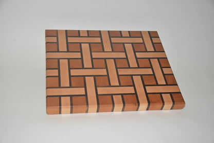 Basket Weave End Grain Cutting Board