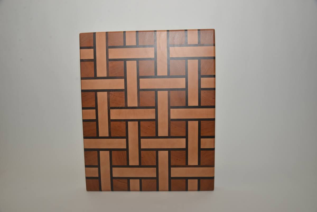 Basket Weave End Grain Cutting Board