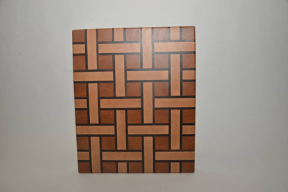 Basket Weave End Grain Cutting Board