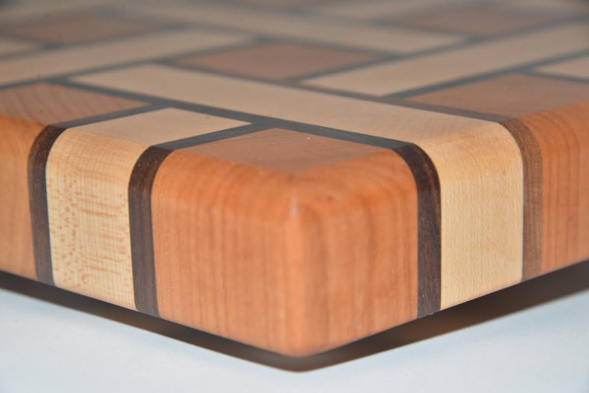 Basket Weave End Grain Cutting Board