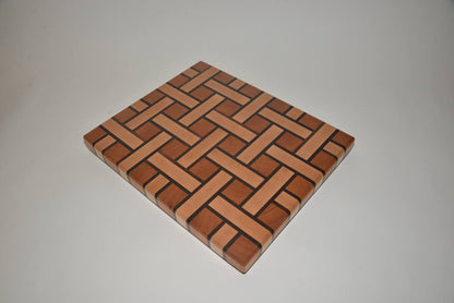 Basket Weave End Grain Cutting Board