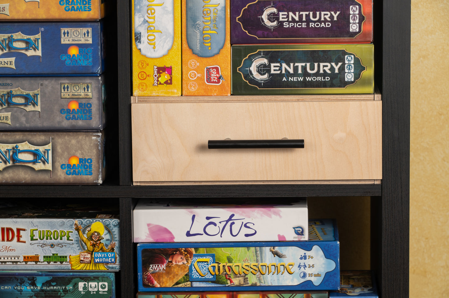 Single Drawer Card Collection Storage